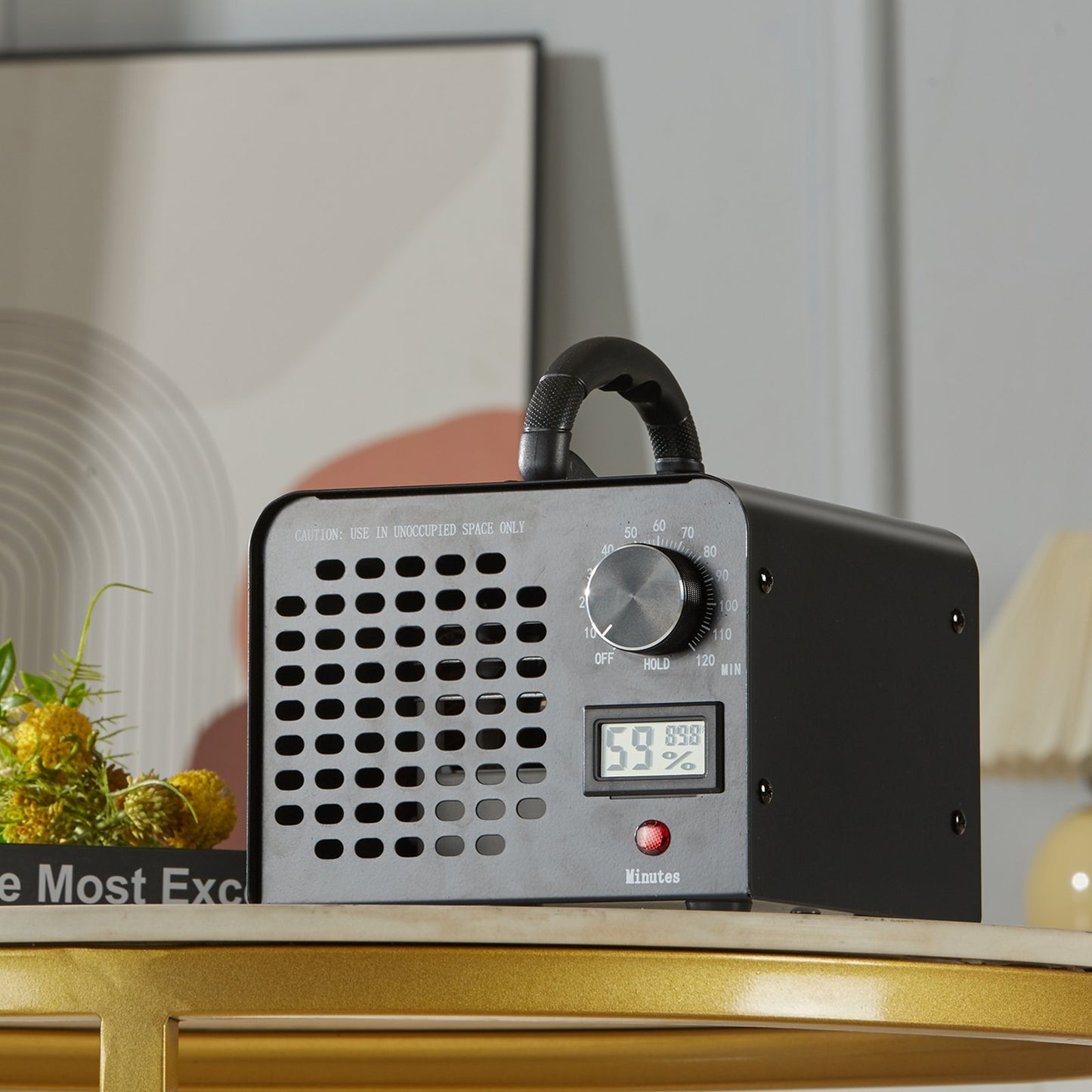 Ozone Generator 24000mg/h Ozone Machine Odor Remover with 0-120min Timer