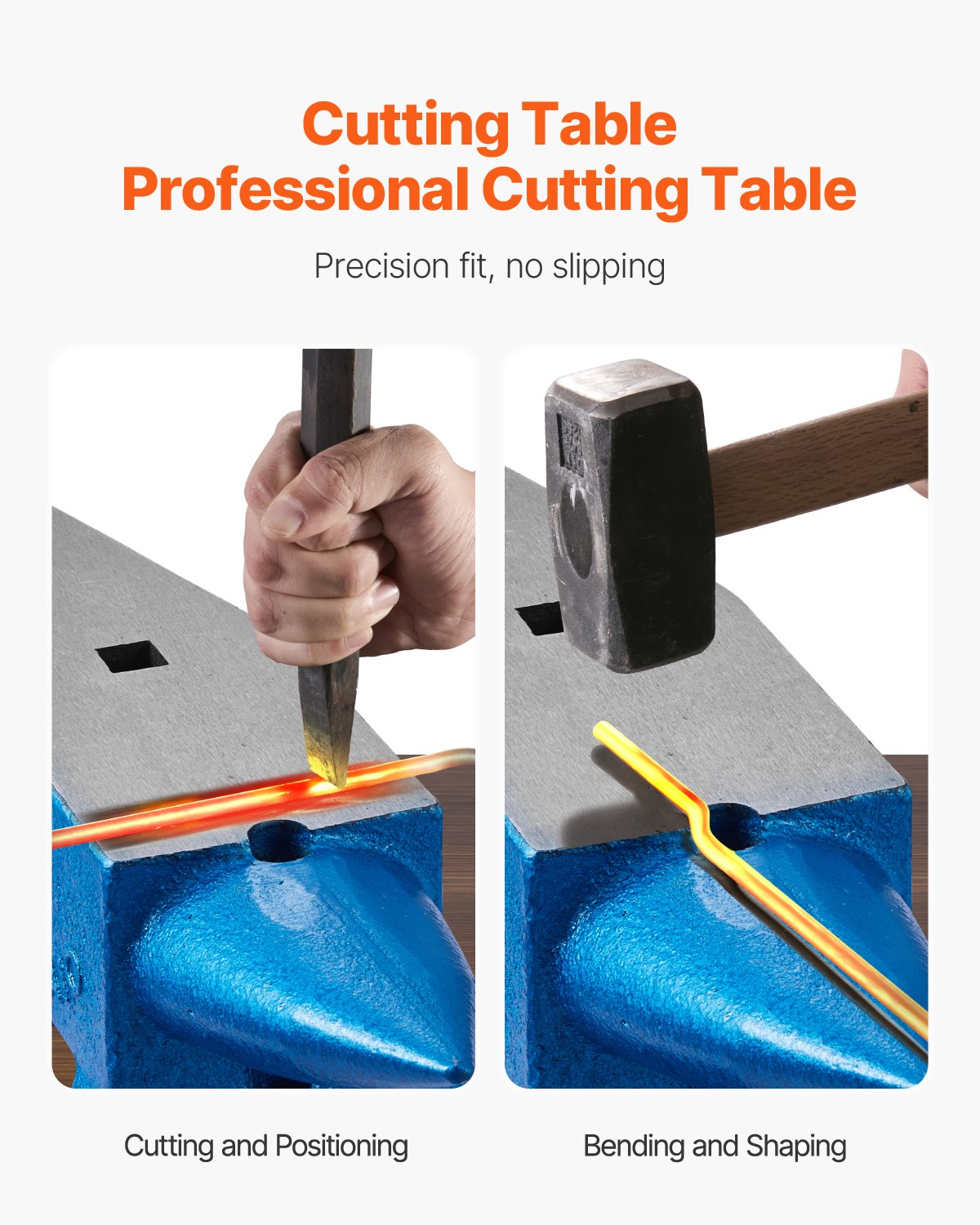 Einhorn-Amboss, 10 kg, Stahlamboss, Schmiedewerkzeug zu verkaufen, Schmiedestahlwerkzeuge mit runden und quadratischen Löchern, robuster Amboss für Schmiede, Juweliere, langlebiges und robustes Metallbearbeitungswerkzeug