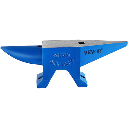 Einhorn-Amboss, 20 kg, Stahlamboss, Schmiedewerkzeug zu verkaufen, Schmiedewerkzeuge und -ausrüstung, robuster Amboss mit rundem und quadratischem Loch, Hornamboss, Schmiede, Juweliere, Metallhandwerker, Schmiedewerkzeug