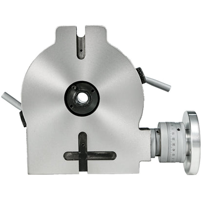 Rotary Table 20.3 cm Vertical & Horizontal Rotary Table, 20.3 cm Horizontal Vertical HV8 Precision 3MT Milling Drilling Machine Vernier Reading Milling Drilling Boring for Milling Machine