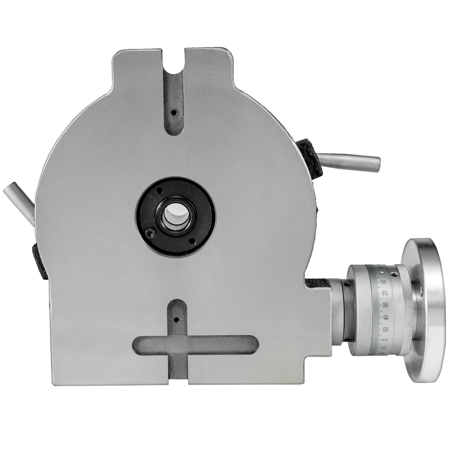 Rotary Table 8 INCH/200 MM Horizontal Vertical Rotary Table 3-Slot Rotary Table for Milling Machine MT-3 Rotary Table for Milling 360 Degrees Precision Rotary Table for Milling Drilling Vise