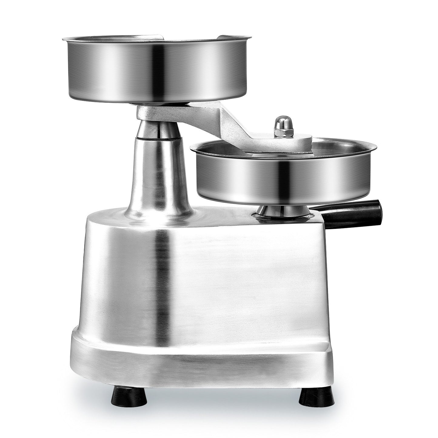 Commercial Burger Patty Maker, 150mm/6inch Hamburger Beef Patty Maker, Heavy Duty Food-Grade Stainless Steel Bowl Burger Press Machine, Kitchen Meat Forming Processor with 1000 Pcs Patty Papers