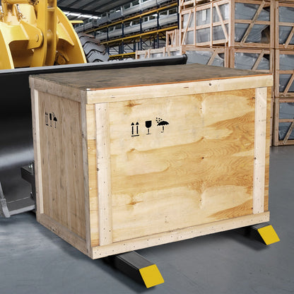 Palettengabeln, 907,2 kg Tragkraft, Klemmgabel für Palettengabeln, 109,2 cm Traktorschaufelgabeln, robustes Frontlader-Anbaugerät für Traktoren, Kompaktlader, Ladeschaufeln, Traktorgabeln für Landwirtschaft und Ackerbau