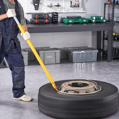 Tire Bead Breaker Slide Hammer, 117.6 cm Length Heavy Duty Steel Tire Bead Breaker, Portable Tire Changing Sliding Impact for Car Truck Trailer Tire Removal