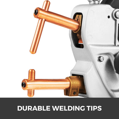 400-V-Elektropunktschweißgerät mit tragbarem Handgriff, max. Schweißdicke: 2,0 + 2,0 mm, Punktschweißgerät, Punktschweißmaschine, Kunststoffschweißgerät