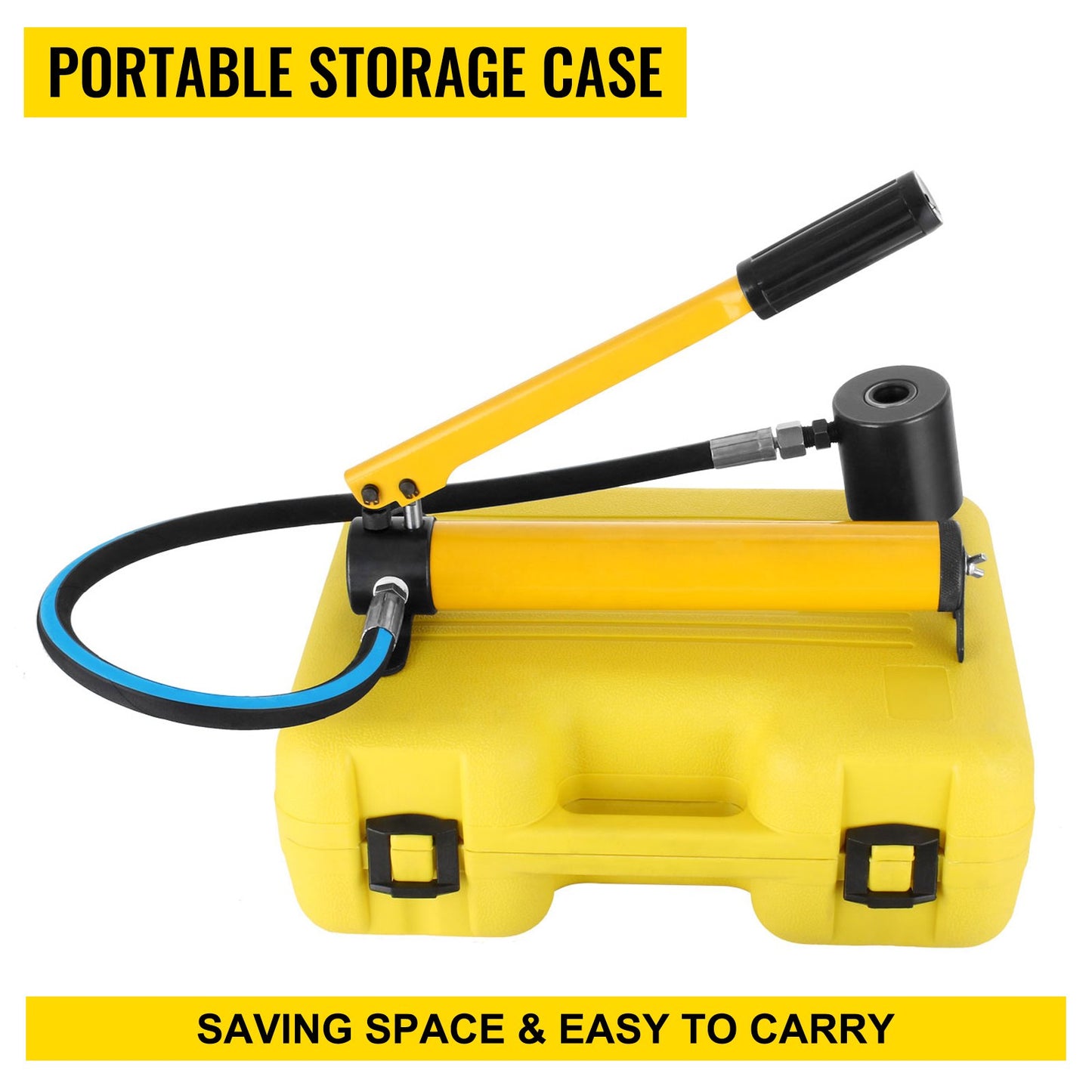 6-teiliges hydraulisches Stanzwerkzeug-Set (10 Tonnen, 1,3 cm bis 5,1 cm), inklusive Lochsägen-Set, Elektroinstallationsrohr- und Metallbohrer