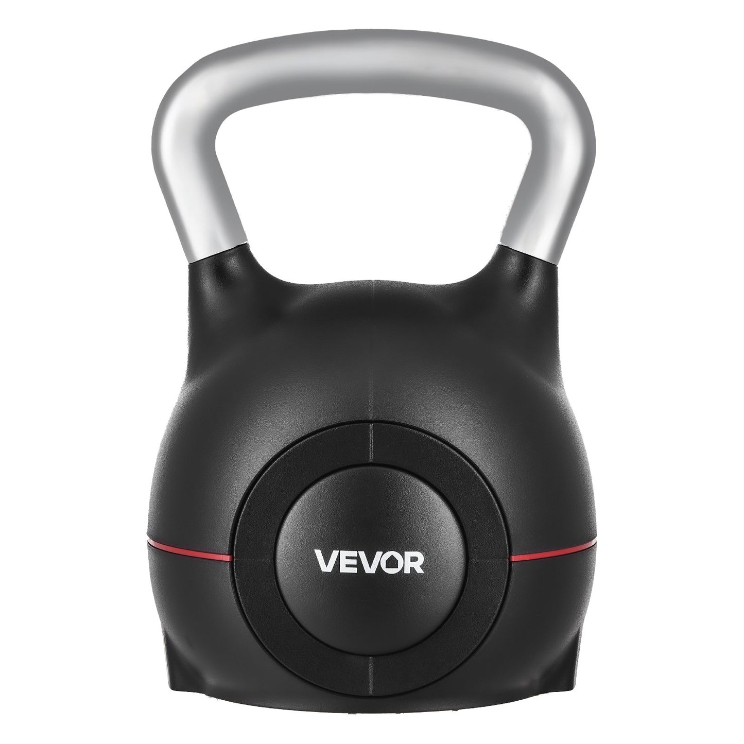 Kettlebell, Adjustable Kettlebell with 7 Weight Levels (1.5, 3, 4.5, 6, 7.5, 9, 10 kg), Die-Cast Aluminum and ABS Material, for Grip Strength Training, Full-body Workout and Cross-Training