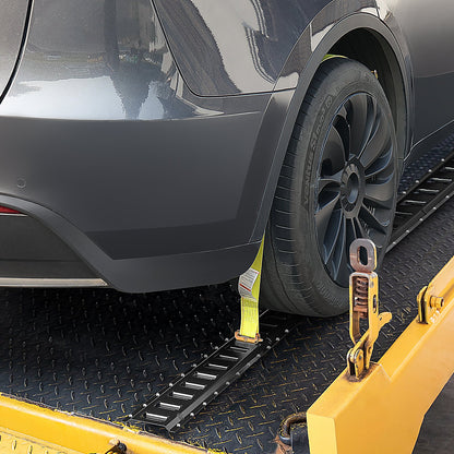 E-Track-Zurrschienen-Set, 2-Fuß-Stahlschienen, 4er-Pack, sichert Ladung und schwere Lasten bis zu 2000 lbs, robuste E-Track-Schienen mit Schrauben für Garagen, Transporter, Anhänger, Motorrad-Zurrgurte, ATV-Halterungen