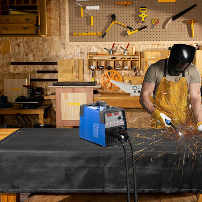 Fire Blankets, 2 Pack Welding Blankets, 2.4 x 3 m Fire Suppression Blanket, 550°C Flame Retardant Blanket, Black Fire Emergency Blankets, Fiberglass Fire Retardant Blanket with 12 Brass Grommets