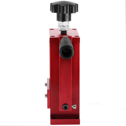 Abisoliermaschine für Kupferdrähte (1,5–20 mm), 1-Klingen-Kabelabisolierer, Werkzeug zum Abisolieren von Schrottmetalldrähten, manuell und halbautomatisch, rot