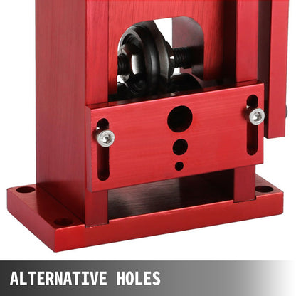 Abisoliermaschine für Kupferdrähte (1,5–20 mm), 1-Klingen-Kabelabisolierer, Werkzeug zum Abisolieren von Schrottmetalldrähten, manuell und halbautomatisch, rot