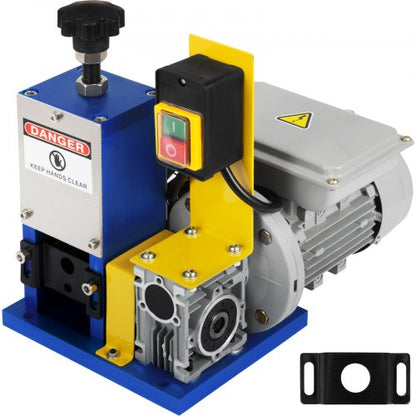 Cable Wire Stripping Machine 1.5-25mm Automatic Electric Wire Stripping Machine Portable Scrap Cable Stripper Wire Stripper Machine Tool for Scrap Copper Recycling with One Blade