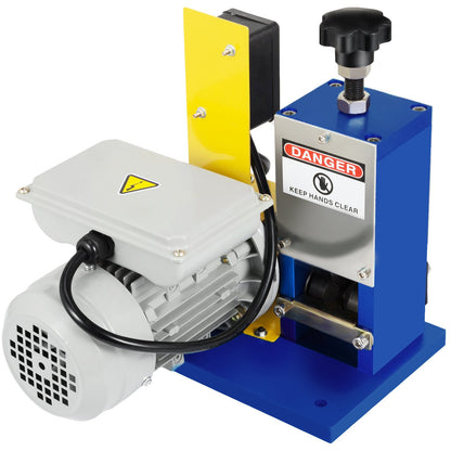 Cable Wire Stripping Machine 1.5-25mm Automatic Electric Wire Stripping Machine Portable Scrap Cable Stripper Wire Stripper Machine Tool for Scrap Copper Recycling with One Blade
