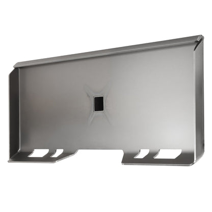 1/4"-Anbauplatte für Kompaktlader, Schnellwechselplatte für Lader, mit 2,28"-Anhängerkupplung, kompatibel mit Kompaktladern und Traktoren von Deere, Kubota, Bobcat und Mahindra