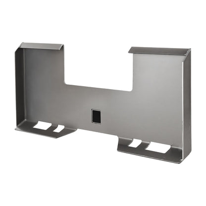 1/4"-Anbauplatte für Kompaktlader, Montageplatte für Kompaktlader mit 2,28"-Anhängerkupplung, Schnellwechselplatte für Lader, kompatibel mit Kompaktladern und Traktoren von Deere, Kubota, Bobcat und Mahindra