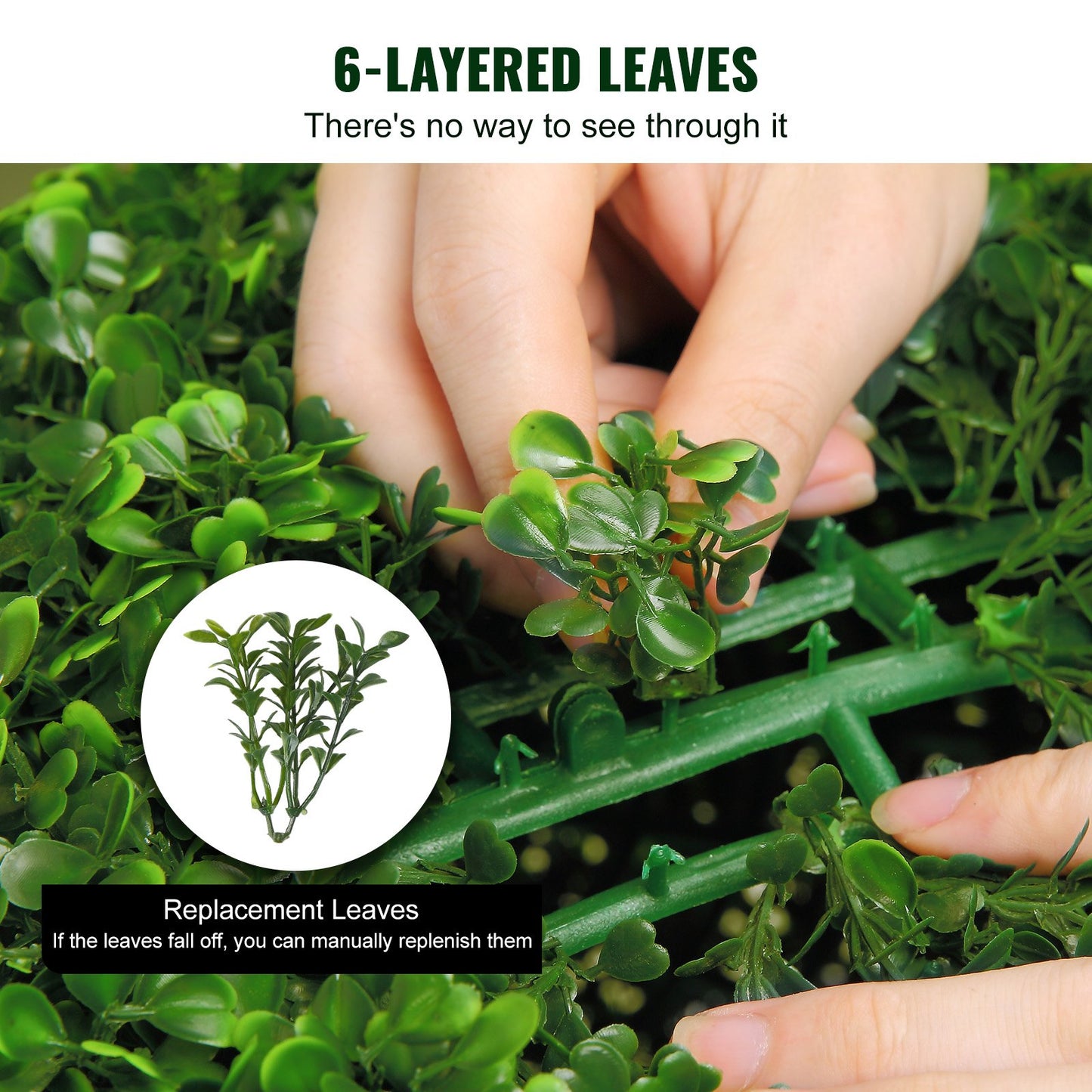 Artificial Topiaries Boxwood Trees, 48 inch Tall (2 Pieces), 3 Ball-Shape Faux Topiaries Plant with Planters, Green Feaux Plant w/ Replaceable Leaves & Port for Decorative Indoor/Outdoor/Garden