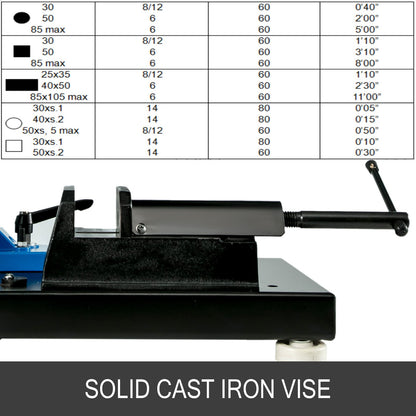 Metal Bandsaw 1000W Vertical Metal Bandsaw 0°-45° Metal Band Saw Band Saw Metal Table Top Bandsaw Table Top Metal Band Saw 85 x 105 mm Cutting Depth for Metal for Cutting Wood Metal Glass Fiber Plastic
