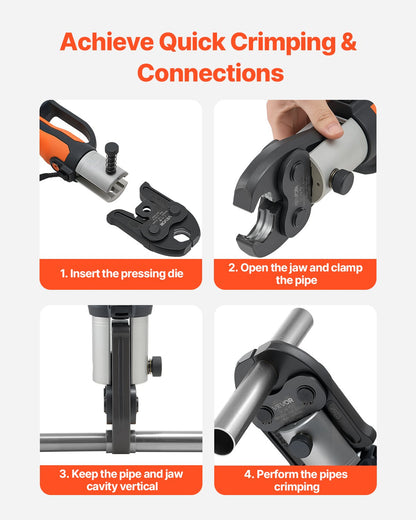 V28 Pressbacke, 28-mm-Pressbacke für V-förmige Edelstahlrohre, hochfeste, einsatzgehärtete Stahl-Pressbacken, kompatibel mit Standard-Presswerkzeugen