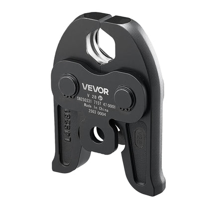 V28 Pressbacke, 28-mm-Pressbacke für V-förmige Edelstahlrohre, hochfeste, einsatzgehärtete Stahl-Pressbacken, kompatibel mit Standard-Presswerkzeugen