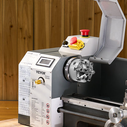 6-Backen-Drehbankfutter, 160 mm (6 Zoll), selbstzentrierend mit D1-4-Nockenverriegelungs-Rückplatte, Spannbereich 3–145 mm (0,12–5,71 Zoll) mit T-Schrauben, Material HT300, für Holz- und Metalldrehmaschinen