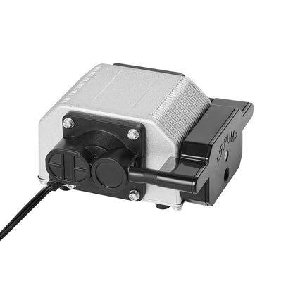 Luftunterstützung, einstellbarer Luftstrom von 30 l/min, Luftunterstützungspumpen-Kit für Laserschneider und -gravierer, beseitigt Rauch und Staub, reduziert die Oberflächentemperatur, schützt die Laserlinse, für die Lasergravur von Holz und Metall