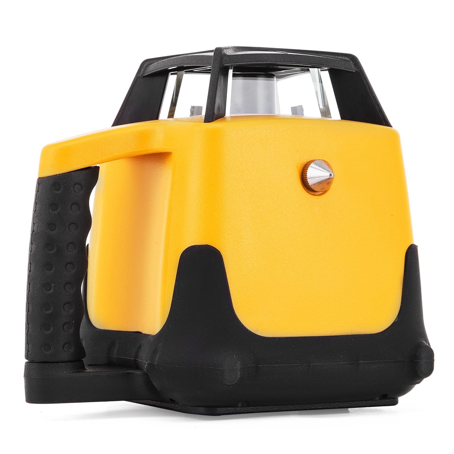 Rotary Laser Level Kit Red Beam Digital Self-Leveling Rotary Laser Kit 500M Range with Remote Control Receiver Carrying Case