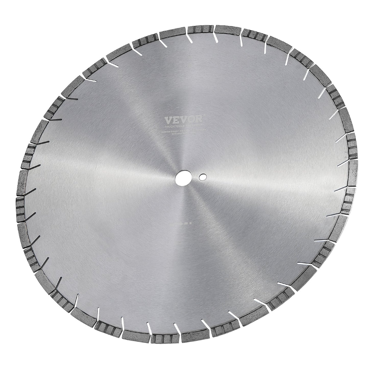 Diamond Blade, 20inch/500mm Concrete Saw Blade Wet or Dry, 0.47inch/12mm Slanted Teeth Diamond Segment Blade, Universal 1 inch/25.4 mm Center Hole Diameter, for Concrete Cement Board Tile Brick