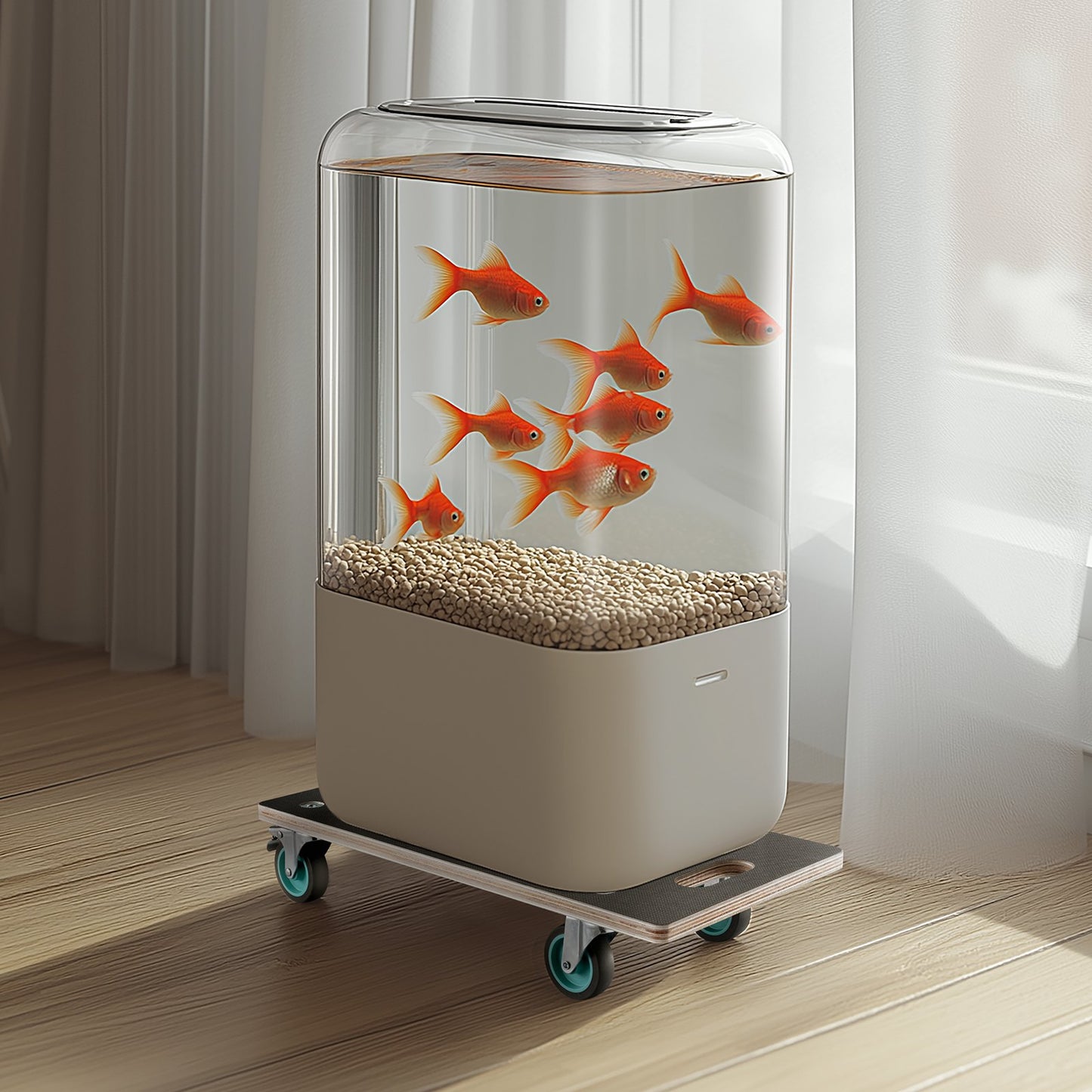 Furniture Dolly, 551 lbs Load Capacity, Furniture Moving Dollies with 4 TPR Silent Wheels, Rectangle Multifunctional Flat Dolly for Piano Furniture Couch Washing Machine Fridge, 2 Pack, Black