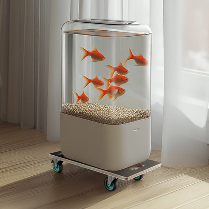 Furniture Dolly, 551 lbs Load Capacity, Furniture Moving Dollies with 4 TPR Silent Wheels, Rectangle Multifunctional Flat Dolly for Piano Furniture Couch Washing Machine Fridge, 2 Pack, Black