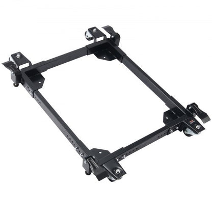Mobile Base, 1500 lbs Capacity, Adjustable from 20" x 24.5" to 28" x 33.5", Heavy Duty Universal Mobile Base Stand with 4 Swivel Wheels, for Woodworking Equipment, Bandsaw, Power Tool, Machine