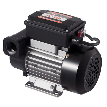 Ölförderpumpe 230 V, 16 GPM (60 l/min), Wechselstrom-Kraftstoffförderpumpe für Diesel, Kerosin und Biodiesel, max. Saughöhe 2,4 m, max. Förderhöhe 13,7 m, für Fahrzeuge, Baustellen und landwirtschaftliche Betriebe