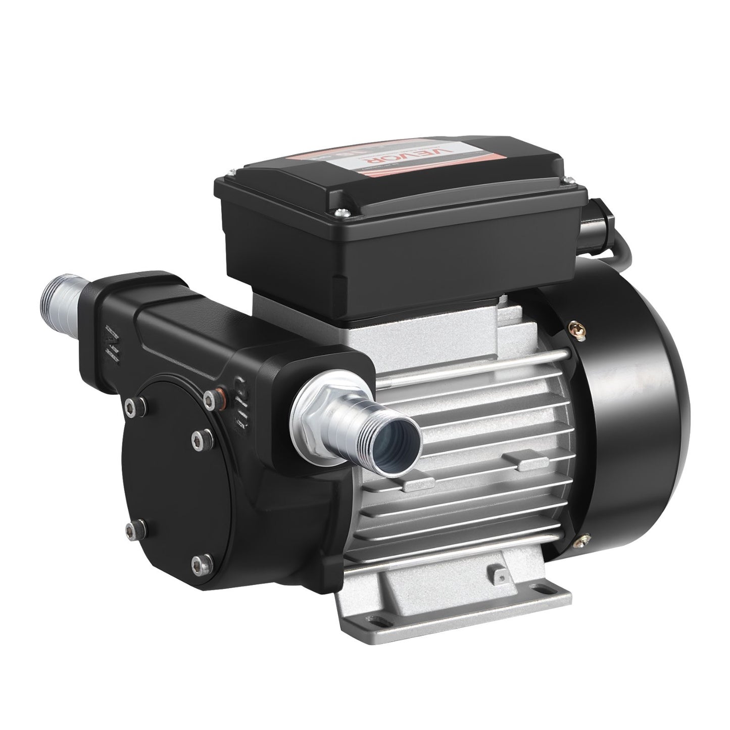 Ölförderpumpe 230 V, 16 GPM (60 l/min), Wechselstrom-Kraftstoffförderpumpe für Diesel, Kerosin und Biodiesel, max. Saughöhe 2,4 m, max. Förderhöhe 13,7 m, für Fahrzeuge, Baustellen und landwirtschaftliche Betriebe