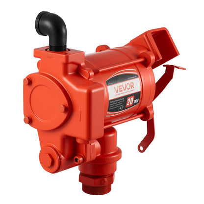 Kraftstoffförderpumpe 230 V, 20 GPM 76 l/min, elektrische Wechselstrom-Ölförderpumpe mit automatischer Abschaltautomatik an der Kraftstoffdüse und dem Auslassschlauch, Hochleistungs-Kit für Benzin, Diesel, Kerosin, Biodiesel und Ethanol-Gemische