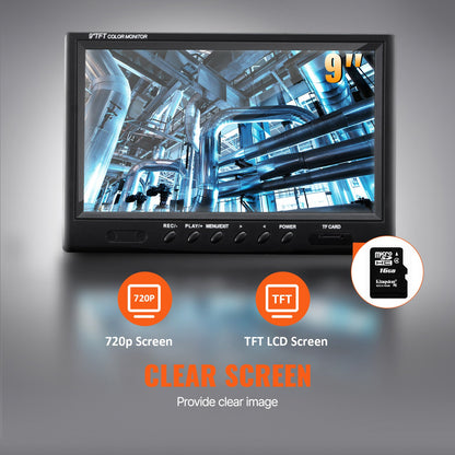 Kanalinspektionskamera, 22,9 cm, 720p-Bildschirm, 119,8 m Länge