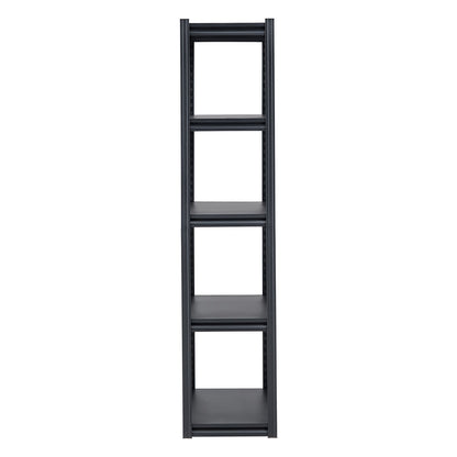 Storage Shelves, 2000 lbs, 5 Tier Garage Storage Shelving, 16" D x 32" W x 72" H Adjustable Metal Shelves for Garage Shelves Utility Rack Shelf, Ideal for Kitchen, Warehouse, Basement, Black