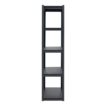 Storage Shelves, 3000 lbs, 5 Tier Garage Storage Shelving, 18" D x 48" W x 78" H Adjustable Metal Shelves for Garage Shelves Utility Rack Shelf, Ideal for Kitchen, Warehouse, Basement, Black