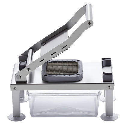 Gemüseschneider, Mandoline, All-in-1-Gemüseschneider mit 8 Edelstahlklingen, Käsereibe, Zwiebel- und Kartoffelsalatschneider mit Behälter, Küchenhelfer &amp; Haushaltswaren