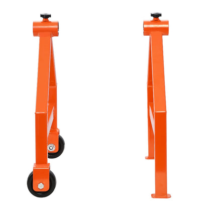 Kabeltrommelgestell, Tragkraft 100 kg, tragbarer Kabelwagen, fahrbares Kabeltrommelgestell mit Rollen, Spulenhalter, bis zu 759 mm Durchmesser, für Elektroindustrie und Einzelhandel, hohe Arbeitseffizienz