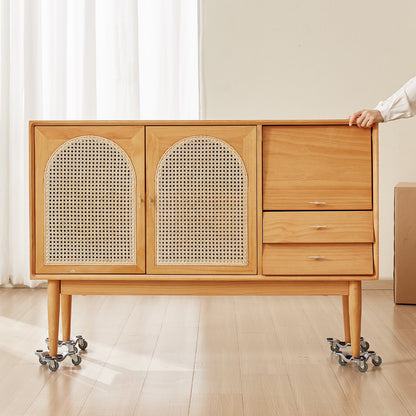 Furniture Dolly, 440 lbs Load Capacity, 3 Wheel Steel 6.3" Tri-dolly Heavy Duty Mover with Triangle Swivel Caster, Carbon Steel Panel, Furniture Lift Mover Tool Set for Appliances, Sofa, Fridge