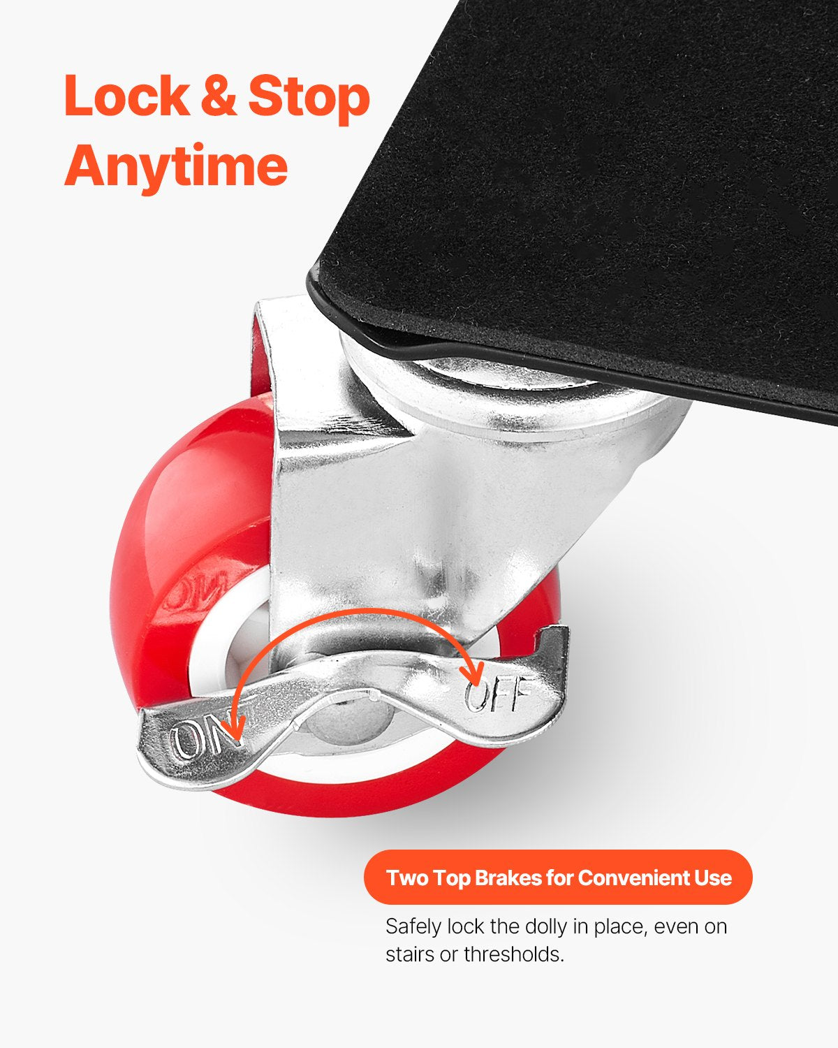 Möbelroller, maximale Traglast 1580 kg, Schwerlast-Möbeltransporter mit 5 um 360° drehbaren Rädern, Karbonstahlplatte, Möbellift- und Gleitwerkzeug-Set für Haushaltsgeräte, Sofa, Kühlschrank, Waschmaschine