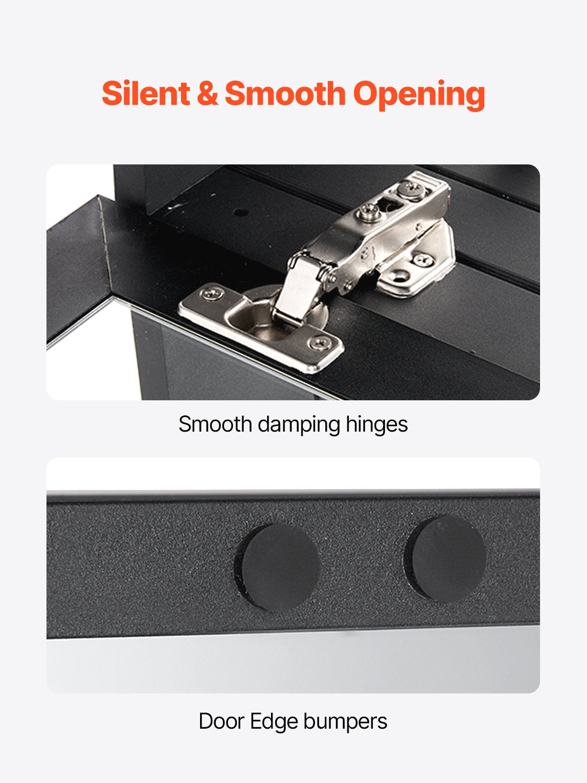 Medicine Cabinet, 26 x 30 inch, Medicine Cabinet for Bathroom with Mirror, Aluminum Frame Bathroom Wall Cabinet, 2-layer Adjustable Shelves, Recessed & Wall-mounted Installation