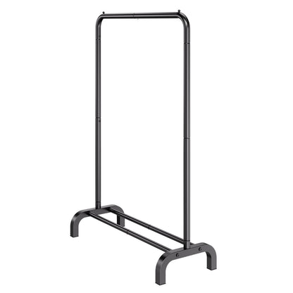 Clothes Rack, Heavy Duty Clothing Garment Rack with Hanging Rod and Bottom Storage Area, Clothing Rack for Bedroom Guest Room