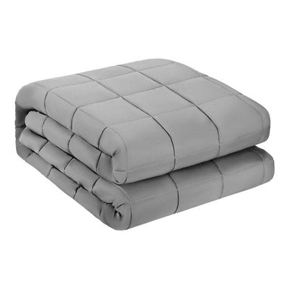 Weighted Blanket, 25 lbs, 88 x 104 in King Size, Cooling Breathable Heavy Blanket with Glass Beads, All-Season Use, Suitable for 250-310 lbs Adults, Anxiety Stress Relief, Improve Sleep, Grey