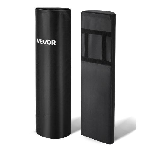 Football-Tackling-Dummy, 108 cm (42,5 Zoll) PVC-Übersteigdummy, Blockpolster aus hochdichtem Schaumstoff, robuste Tackle-Dummys mit Griffen, ideal für Beinarbeit-Übungen und Sporttraining, 2 Stück