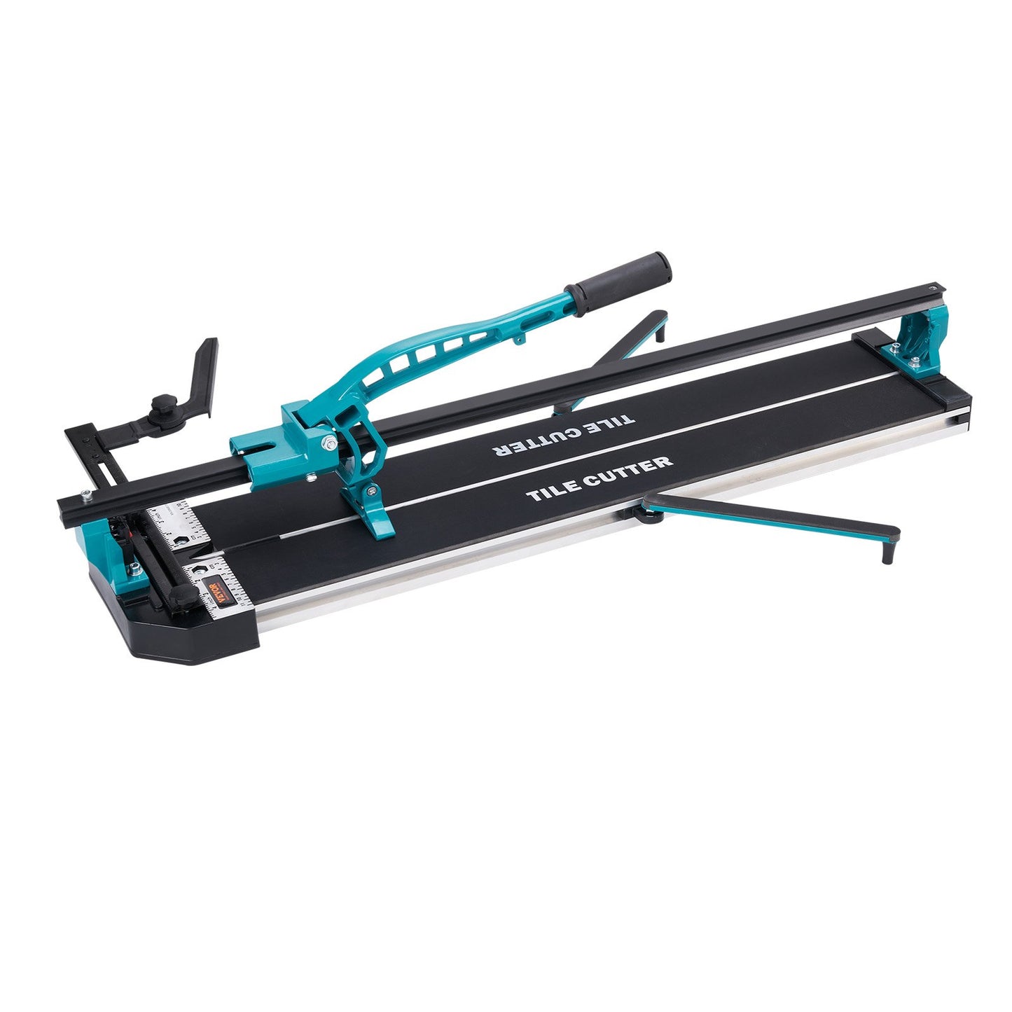 Manual Tile Cutter, 800mm, Porcelain Ceramic Tile Cutter with Tungsten Carbide Cutting Wheel, Infrared Positioning, Anti-Skid Feet, Durable Rails for professional installers or beginners