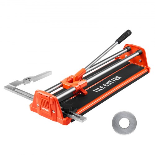 430mm Manual Tile Cutter for Wall & Polished Tiles,Double Rails for Precise Cutting, Tungsten Carbide Wheel,Non-Slip Handle,Anti-Displacement Pressure Rod,Precise Cuts for Pros & Beginners