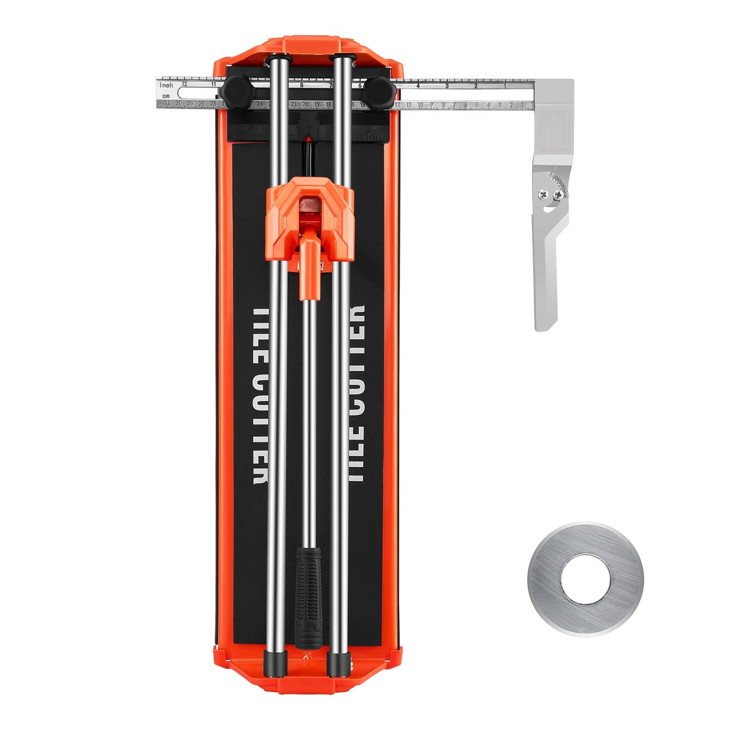 430mm Manual Tile Cutter for Wall & Polished Tiles,Double Rails for Precise Cutting, Tungsten Carbide Wheel,Non-Slip Handle,Anti-Displacement Pressure Rod,Precise Cuts for Pros & Beginners