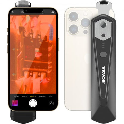 Thermal Imaging Camera for Android & IOS, 256 x 192 IR Resolution Wireless Infrared Thermal Imager with WiFi & Visual Camera, 25Hz Refresh Rate Thermal Camera for Smartphone, -4°F-1022°F, IP54