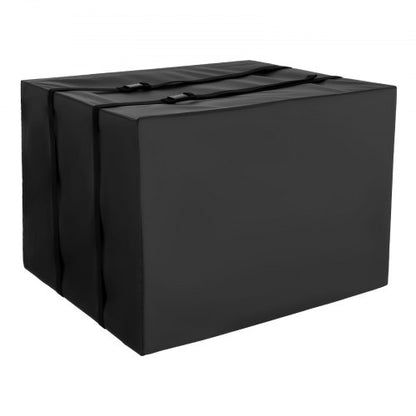 Air Conditioner Cover, 530 x 400 x 380 mm Ac Cover for Air Conditioning Unit, Double-Layer, Waterproof Polyester Fabric, Adjustable Shoulder Strap, Universal Size for Outdoor Outside