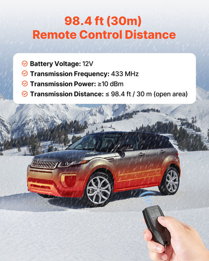 Diesel-Luftheizungsregler, universeller DC5V-Diesel-Luftheizungsregler mit Thermostatschalter, Standheizungsregler mit LCD-Anzeige und Fernbedienung, passend für 2-kW-, 5-kW- und 8-kW-Dieselheizungen